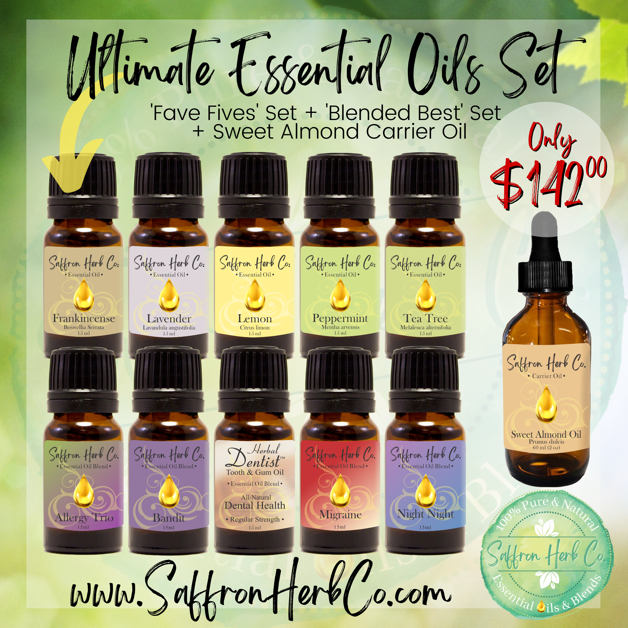 Ultimate Essential Oils Set